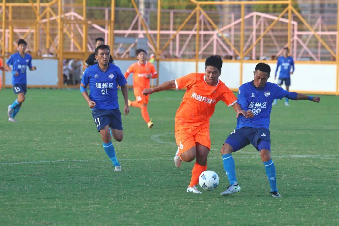 中国的足球队比赛现场